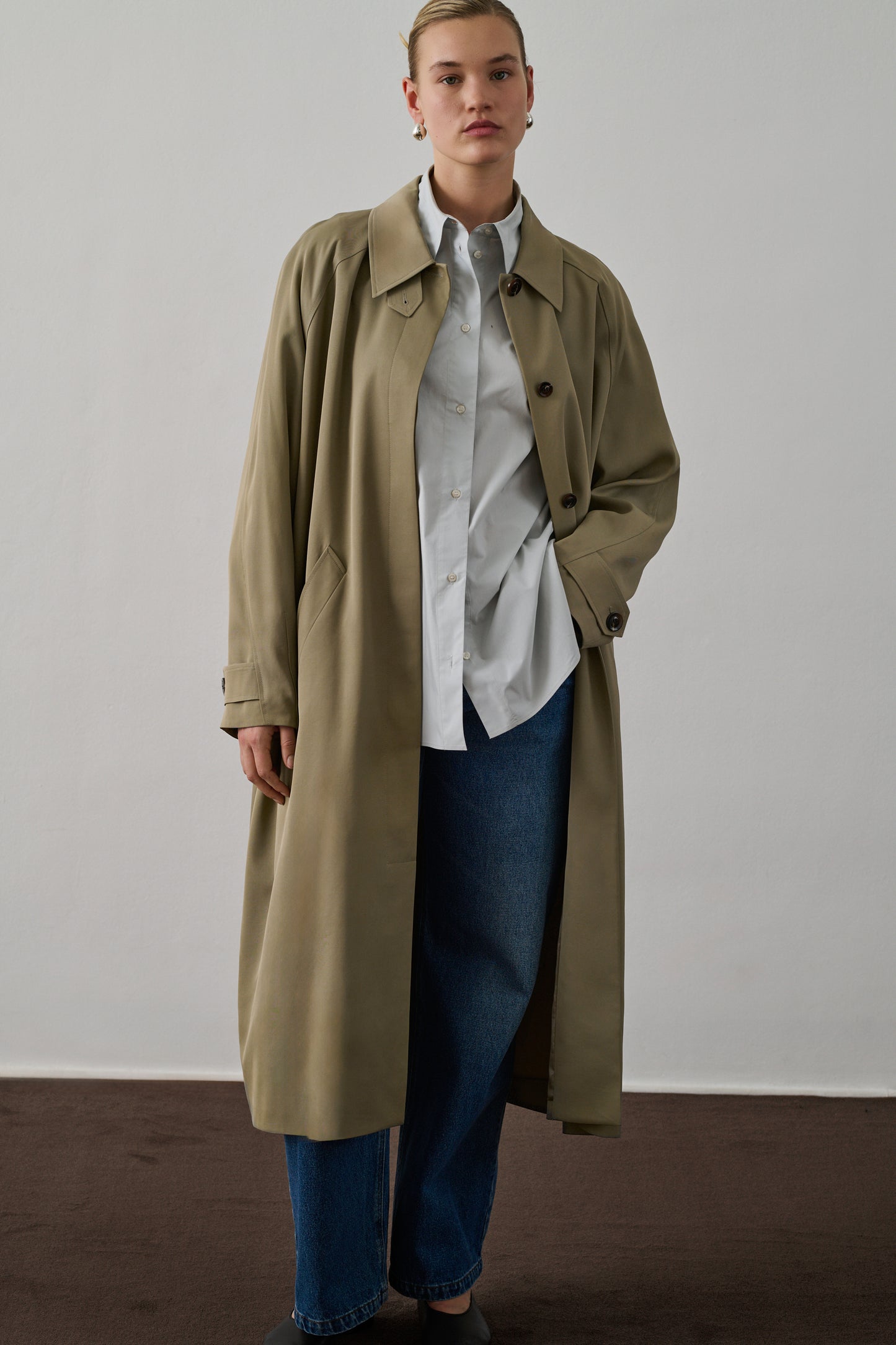 Trench Fritz - Sauge - Femme