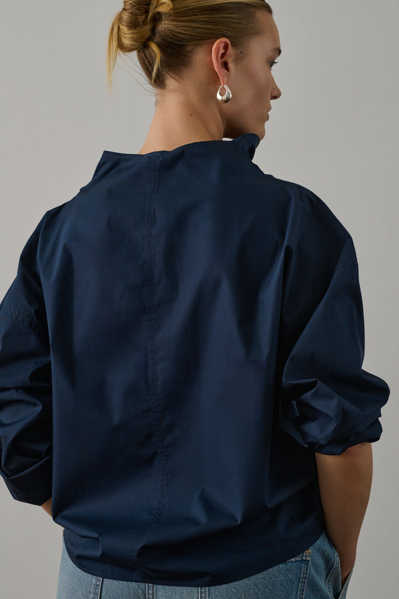 Blouse Fidji - Bleu De Chine - Coton - Femme