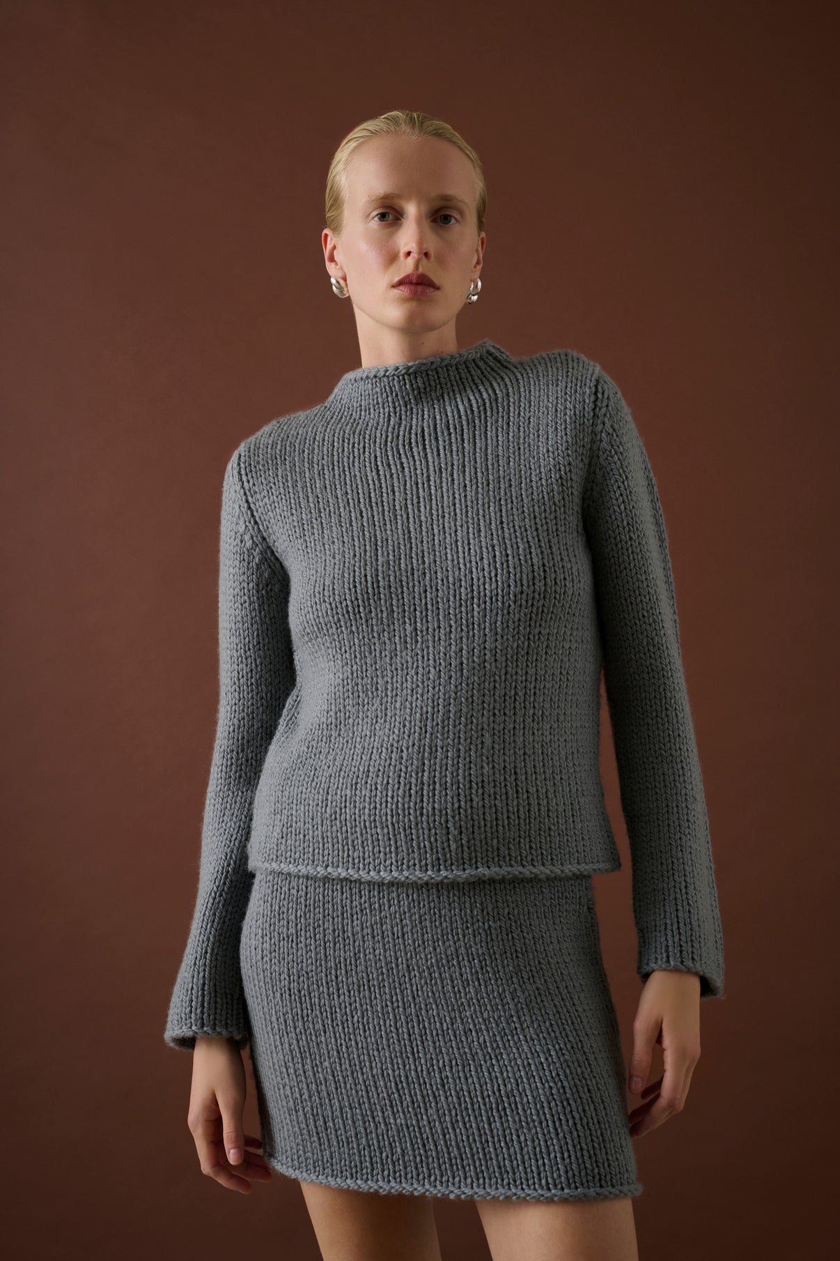 Jupe Johan - Tonnerre - Laine - Femme vue 2