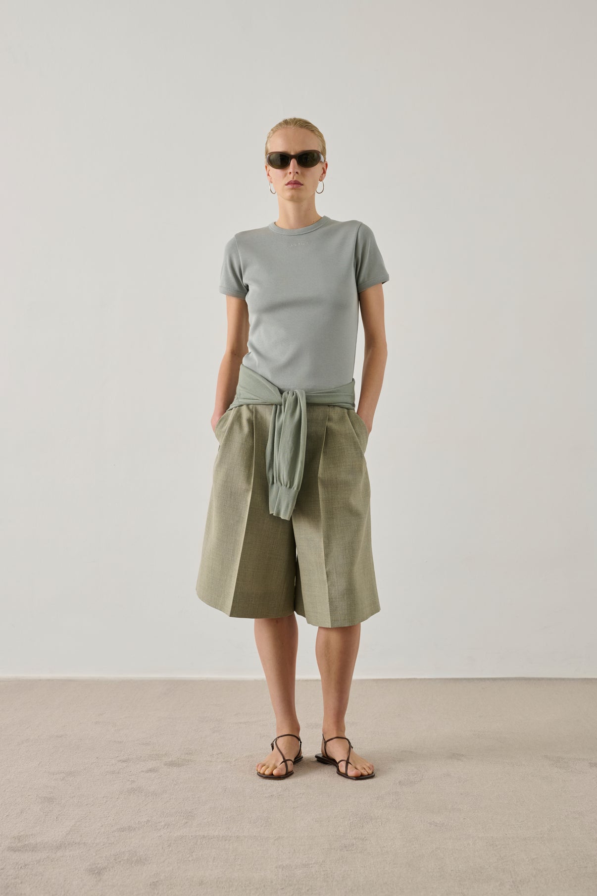 Tee-Shirt Aristide - Bleu Glacé - Coton - Femme vue 3